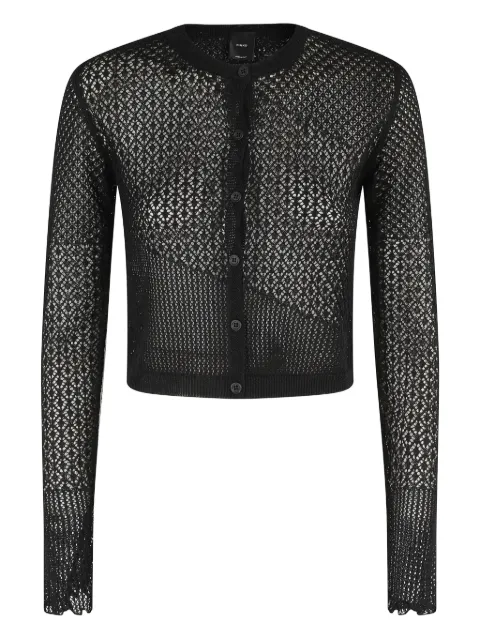 PINKO crochet-knit cardigan