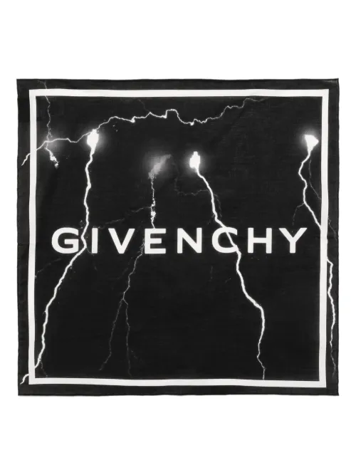 Écharpe à logo imprimé - Givenchy - Modalova