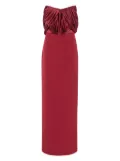 Rhea Costa Latifa maxi dress - Red