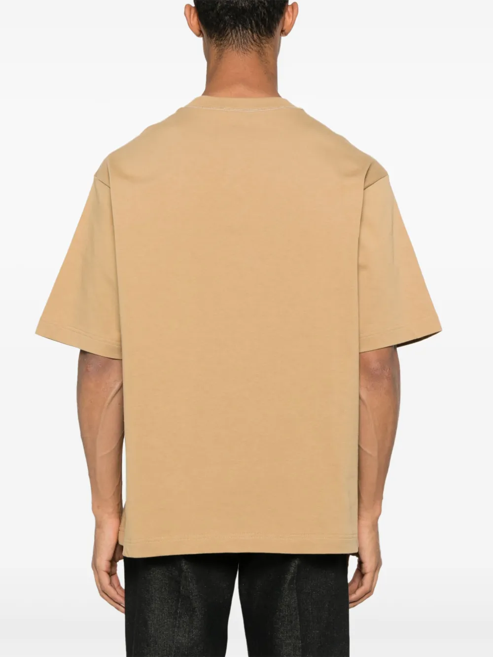 Gucci T-shirt met print Bruin