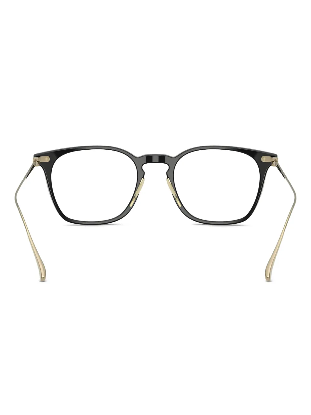 Giorgio Armani Bril met titanium montuur Zwart