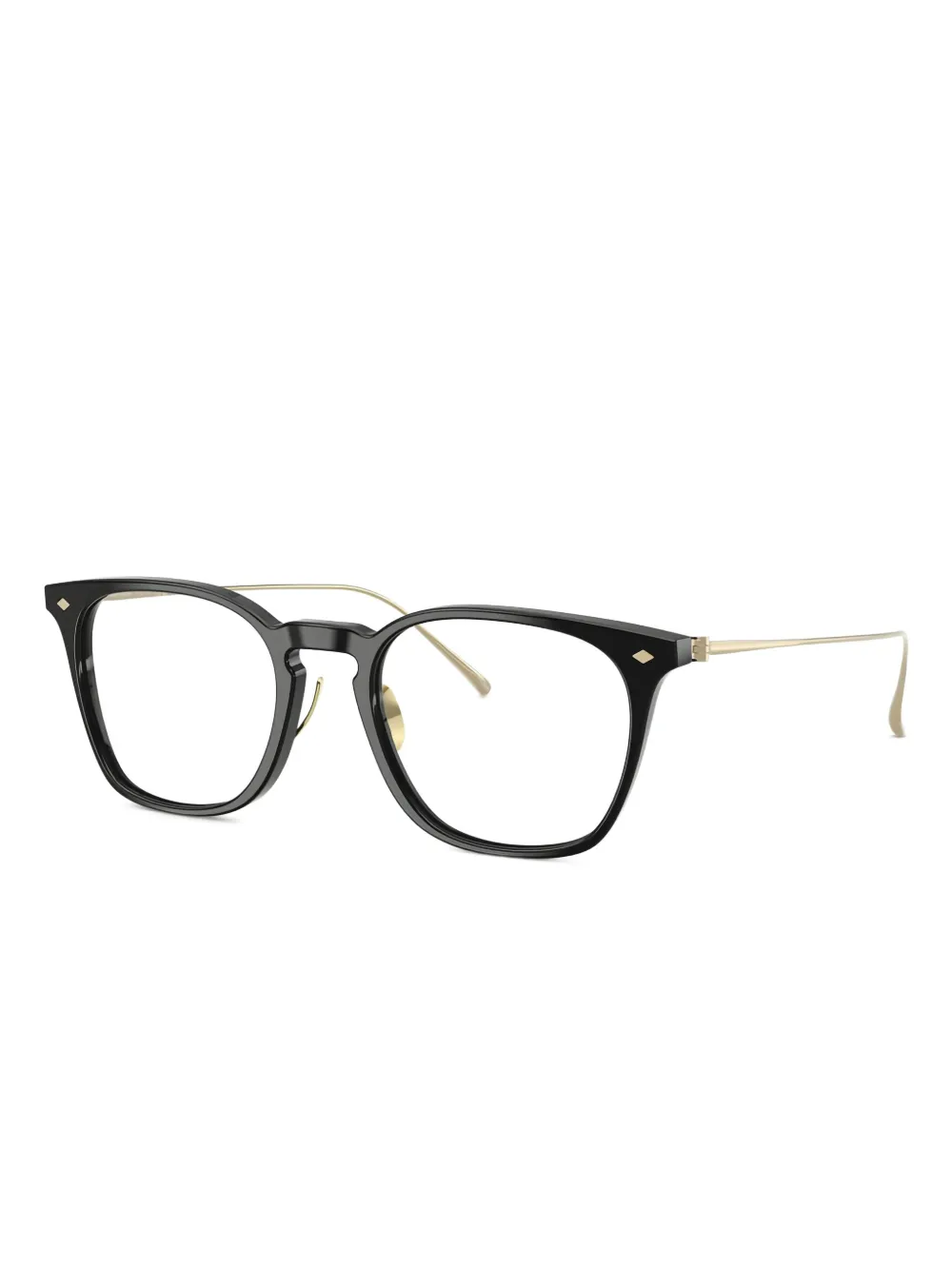 Giorgio Armani titanium-square frames glasses | Image 2