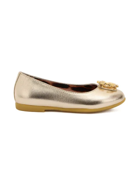 Roberto Cavalli Junior Ballerinas mit RC Monogram-Schild