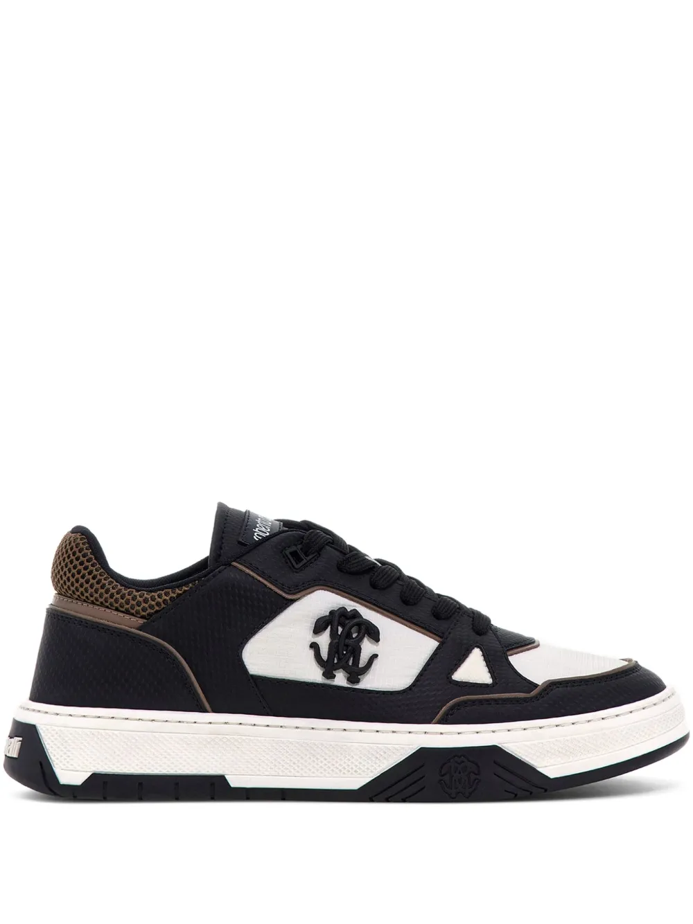 Roberto Cavalli colour-block sneakers – Black