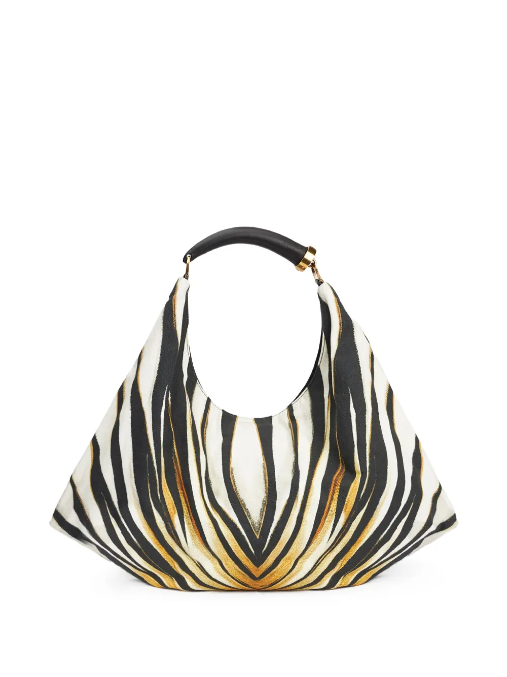ROBERTO CAVALLI FANG SLOUCHY TOTE BAG