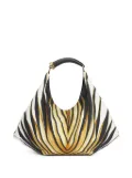 Roberto Cavalli Fang slouchy tote bag - Black