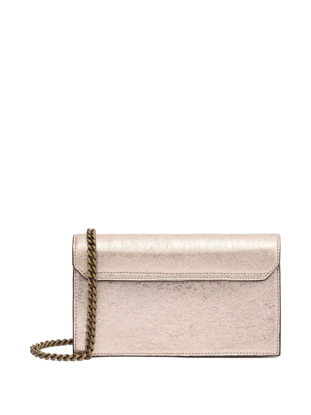 ROBERTO CAVALLI MIRROR SNAKE-PLAQUE SHOULDER BAG
