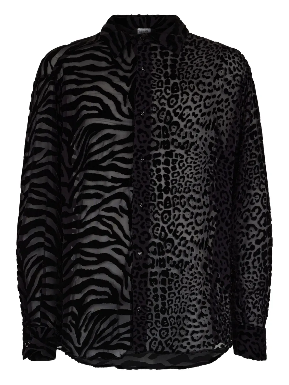 animal-print shirt