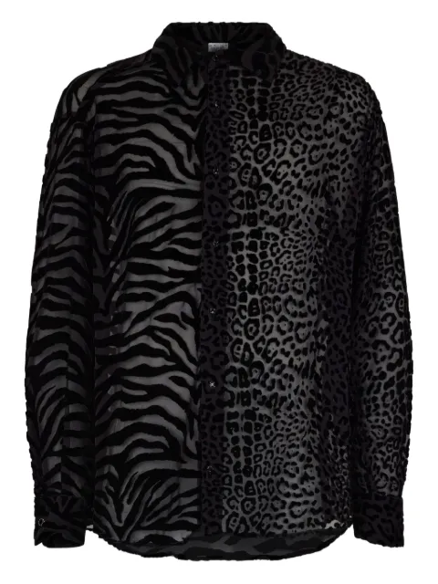 Roberto Cavalli animal-print shirt 