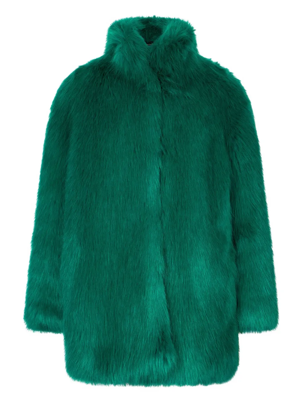 Roberto Cavalli faux-fur coat - Green