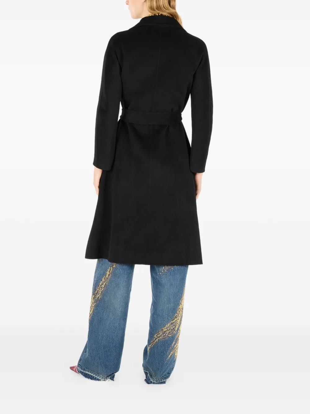 Roberto Cavalli Jas met logoplakkaat Zwart