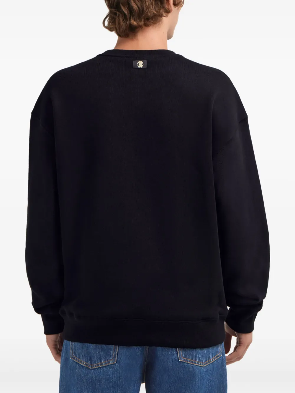 Roberto Cavalli Katoenen sweater Zwart