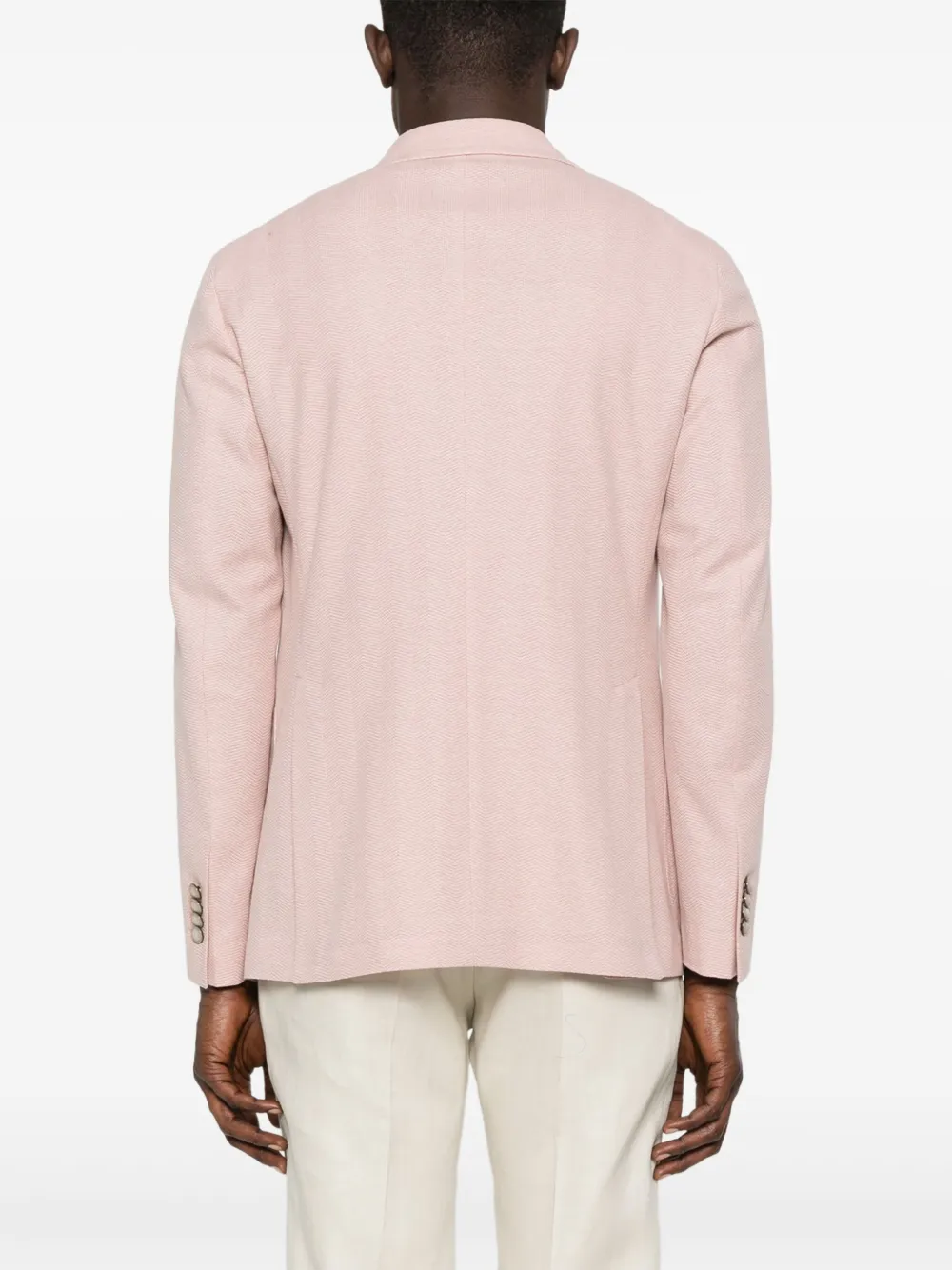 Tagliatore Katoenen blazer Roze