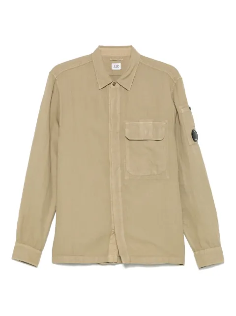 C.P. Company twill-weave overshirt