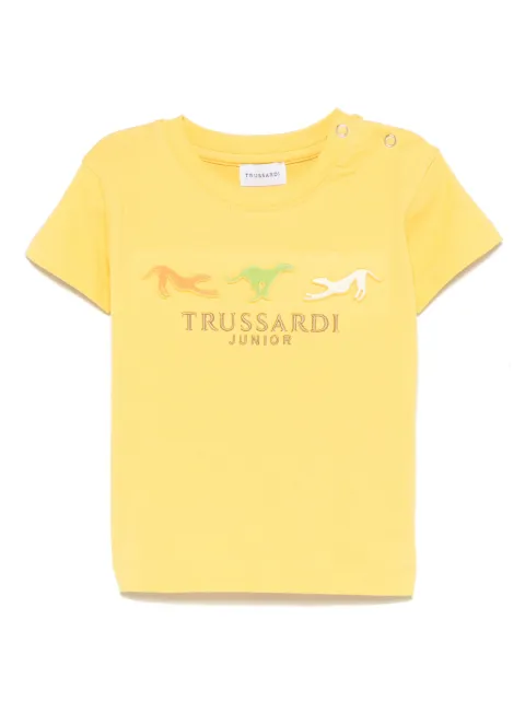 TRUSSARDI JUNIOR Camiseta com logo bordado
