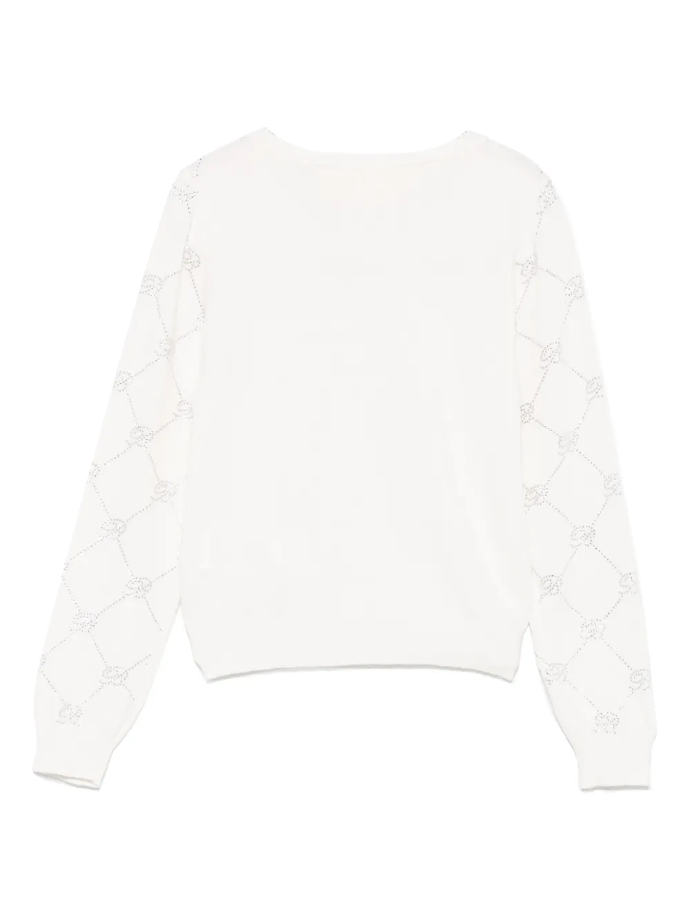 Miss Blumarine crystal-logo cardigan | Girls Cardigans | Image 2