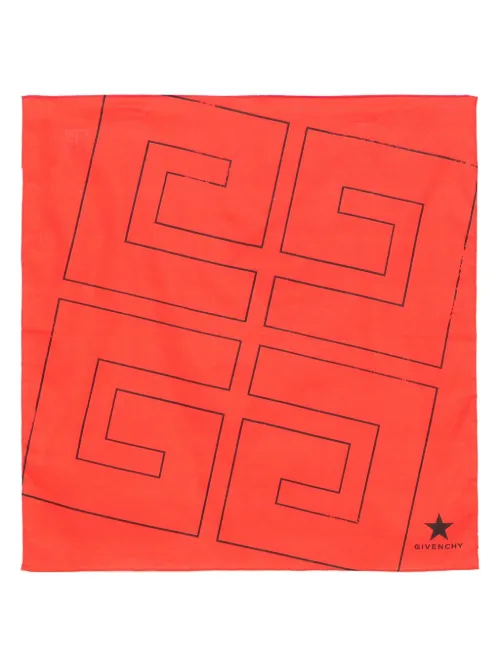 Écharpe à logo imprimé - Givenchy - Modalova