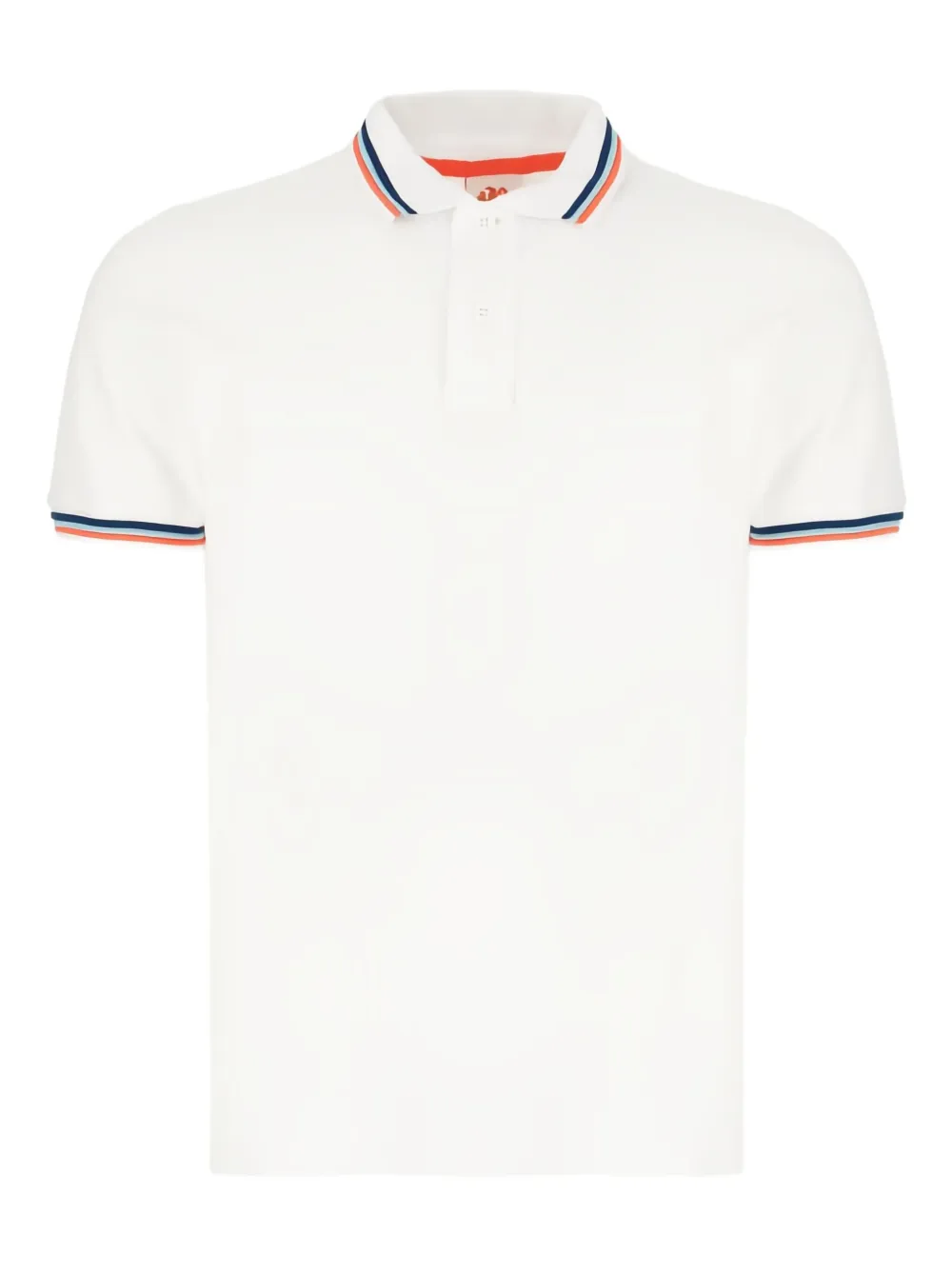 tipped polo shirt