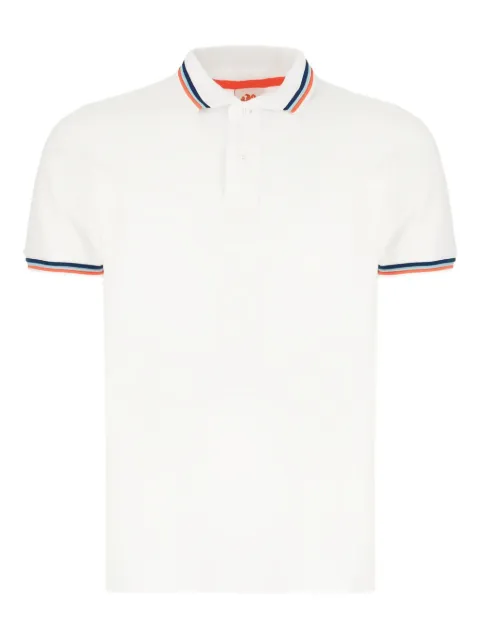 Sundek tipped polo shirt