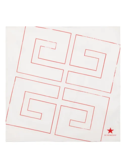 Écharpe à logo imprimé - Givenchy - Modalova