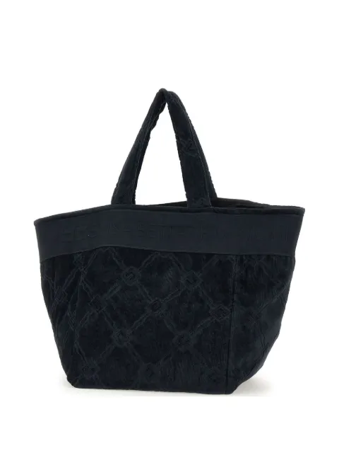 Elisabetta Franchi logo-jacquard tote bag
