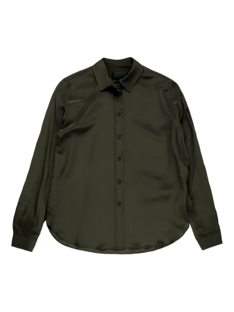Nili Lotan Gaia satin button-up shirt