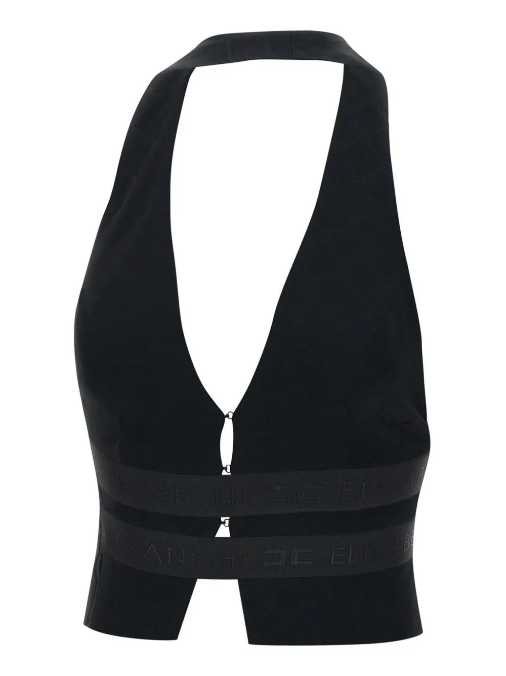 Elisabetta Franchi Events gilet Zwart