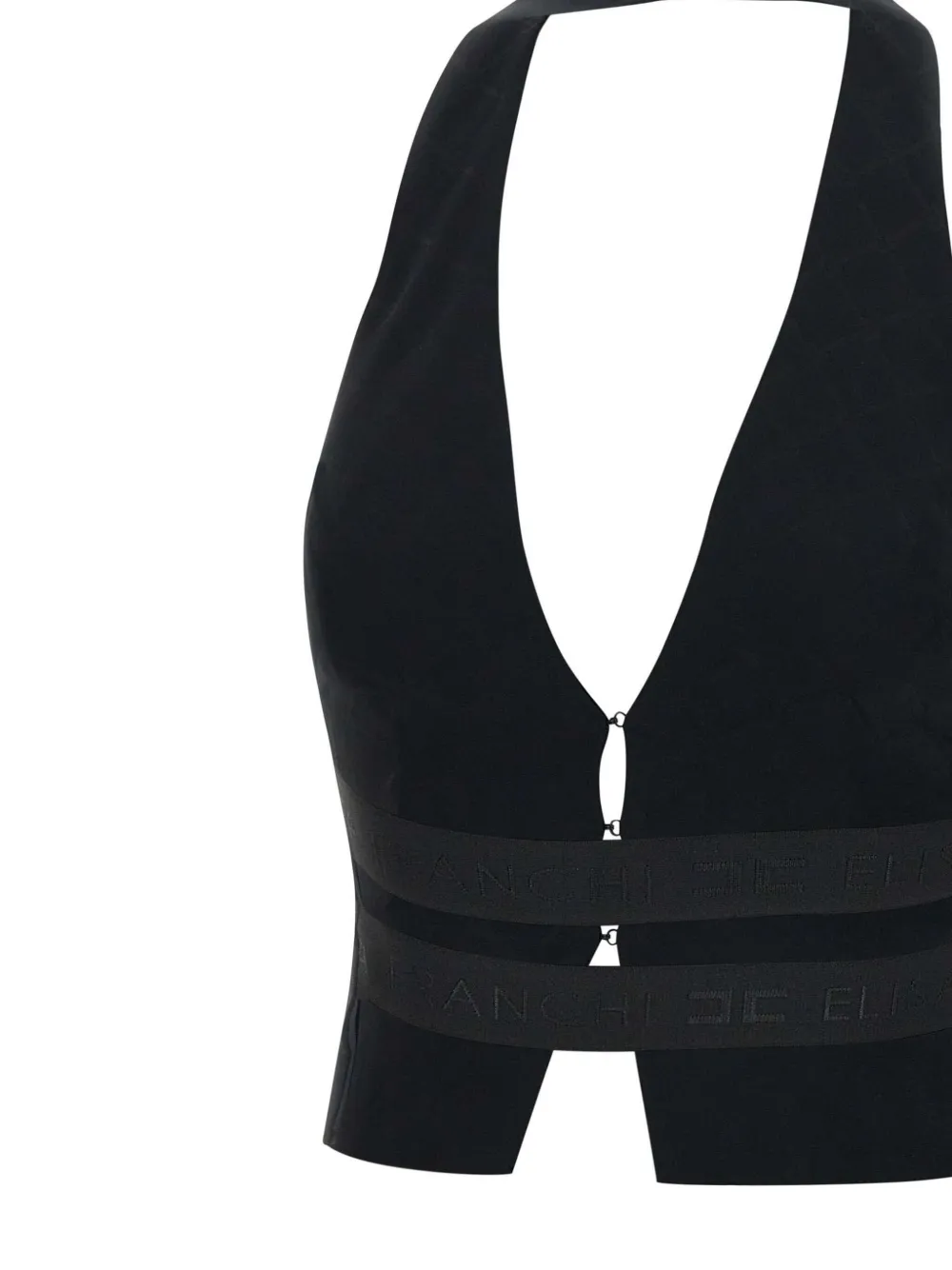 Elisabetta Franchi Events gilet Zwart