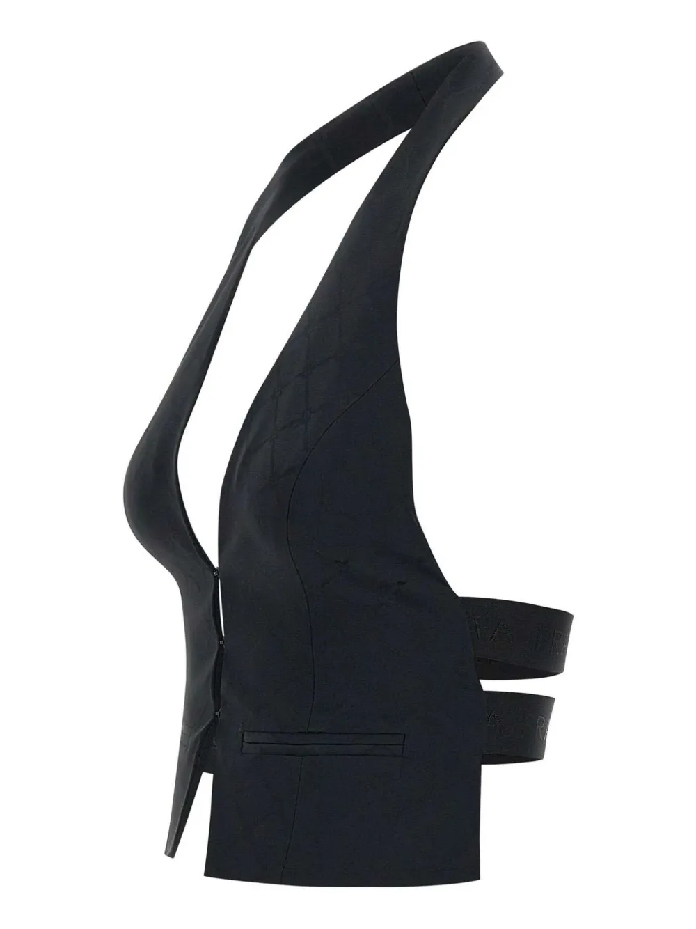 Elisabetta Franchi Events gilet Zwart