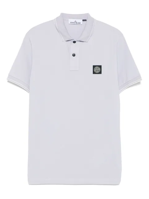 Stone Island Poloshirt mit Kompass-Patch