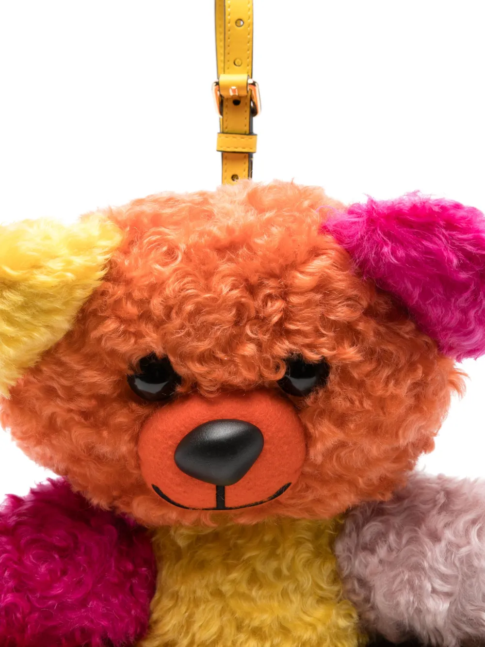 Moschino Clutch met teddybeer Oranje