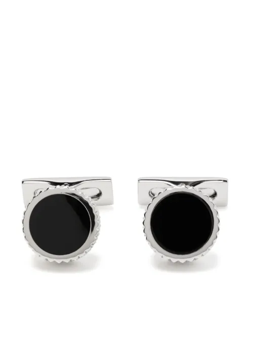 Boutons de manchettes ronds en argent - S.T. Dupont - Modalova
