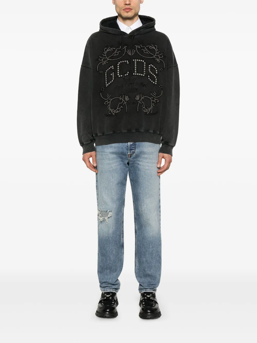 GCDS logo-patch hoodie | Hoodies | Image 2