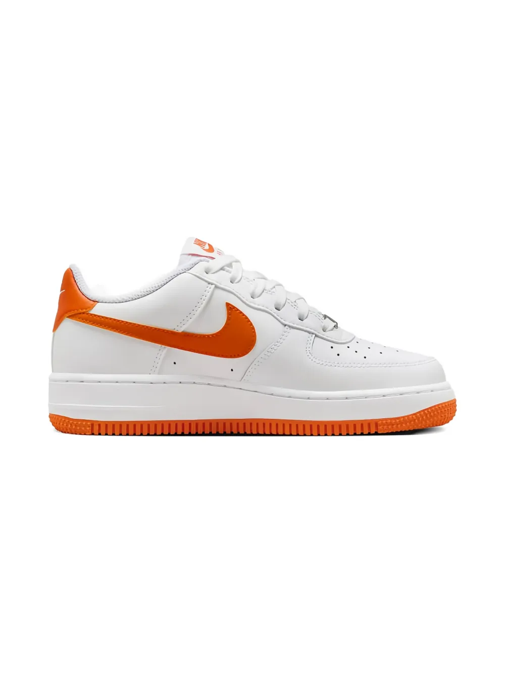 Nike Kids AIR FORCE 1 GS "Pure Platinum/Metallic Silver" - ホワイト Nike Kids AIR FORCE 1 GS "Pure Platinum/Metallic Silver" - ホワイト