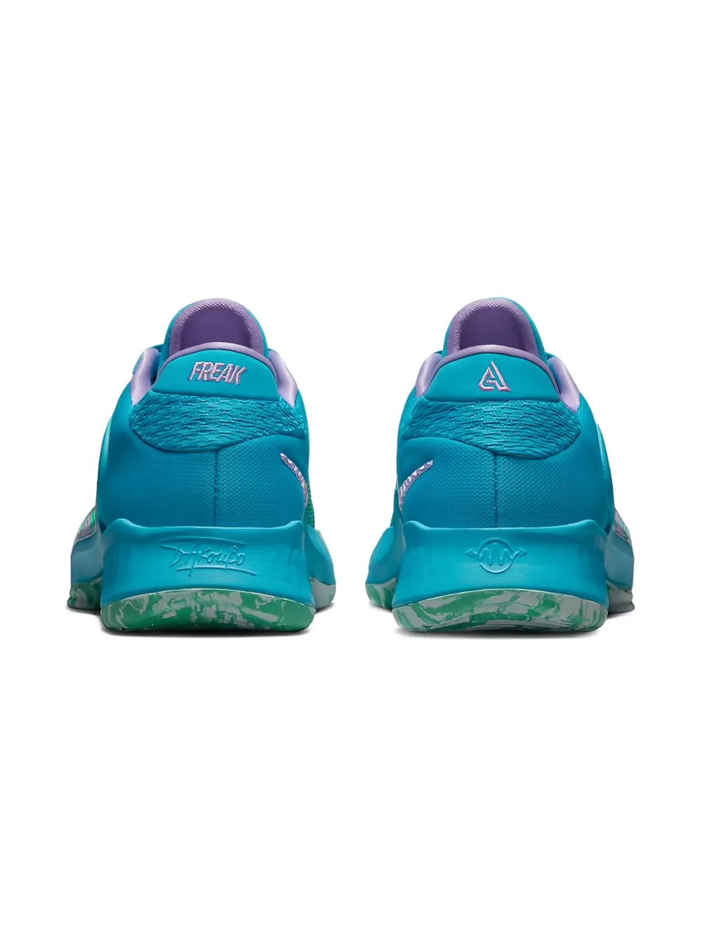 Nike Kids Zoom Freak 4 "Laser Blue Light Menta Glacier Blue Lilac" sneakers