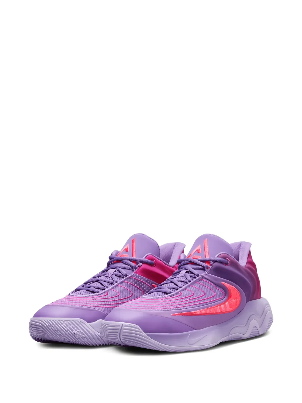Nike Giannis Immortality 4 "Black Raspberry Hot Punch Hot Fuchsia Aster Pink" sneakers