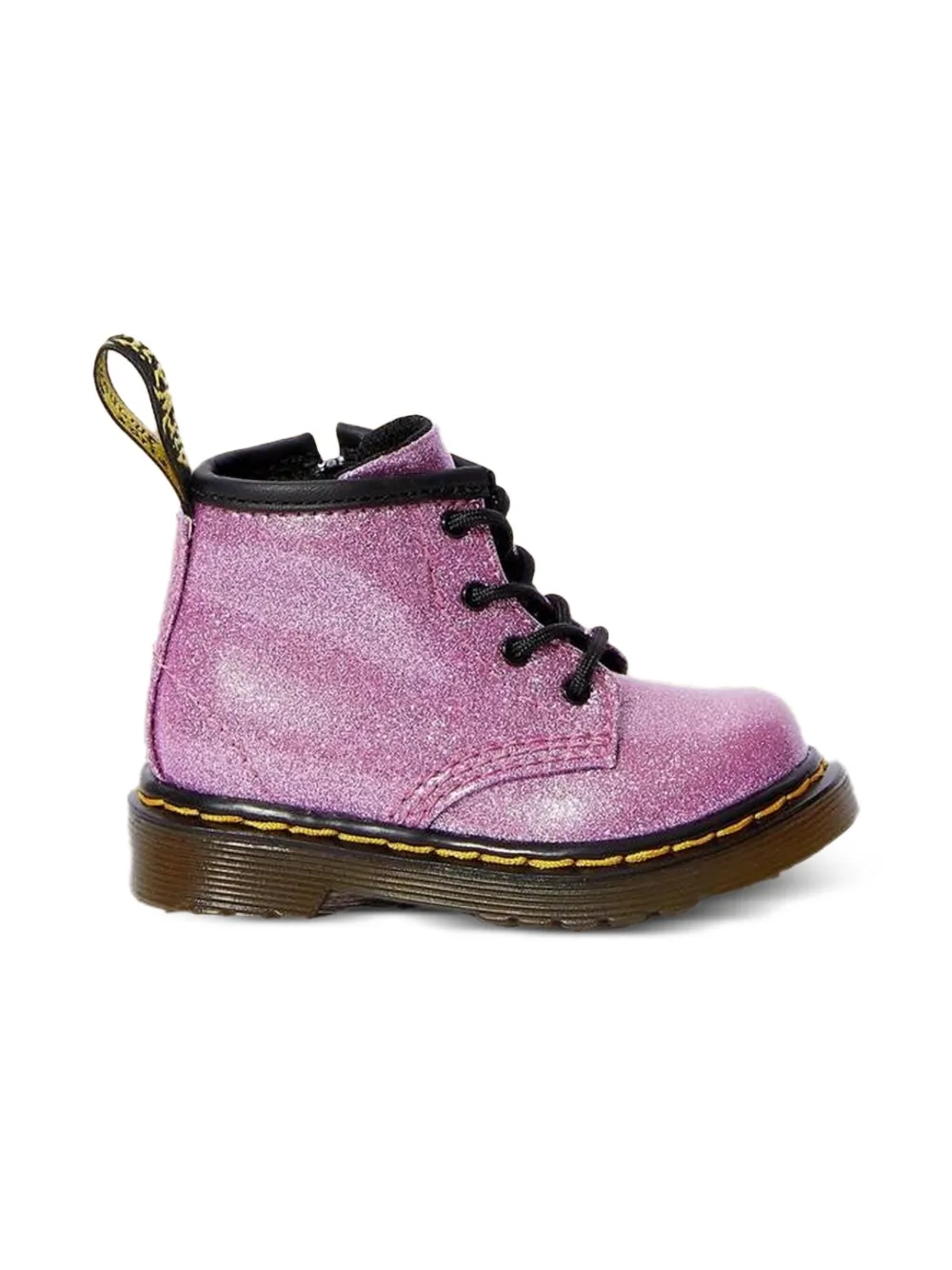 Dr. Martens 1460 Glitter "Dark Pink Glitter" boots | Baby Boy Shoes | Image 2