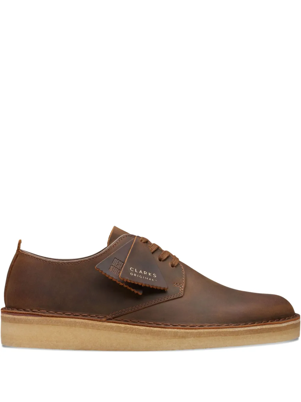 Clarks Coal London "Beeswax" Derby shoes Brown