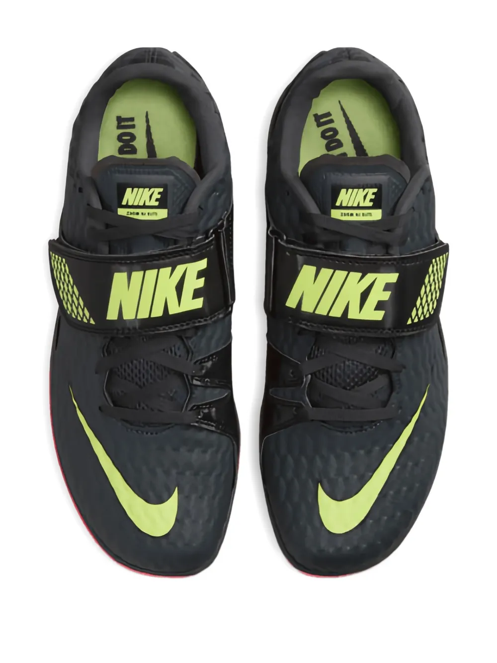 Nike High Jump Elite "Anthracite Black Light Lemon Twist Fierce Pink" sneakers