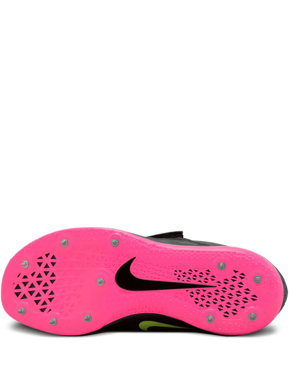 Nike High Jump Elite "Anthracite Black Light Lemon Twist Fierce Pink" sneakers