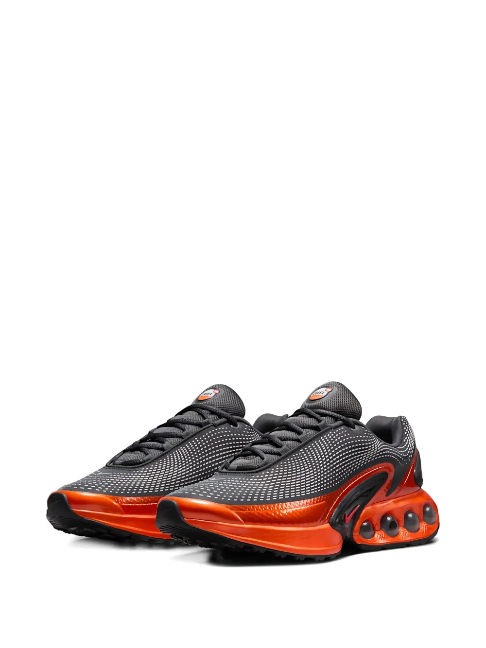 Nike Air Max DN QS "Dark Smoke Grey Metallic Dark Grey Salsa Red" sneakers Black