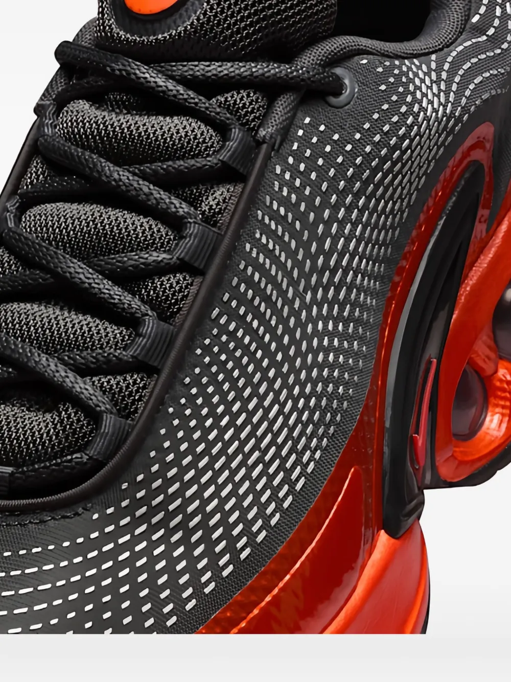 Nike Air Max DN QS "Dark Smoke Grey Metallic Dark Grey Salsa Red" sneakers Black
