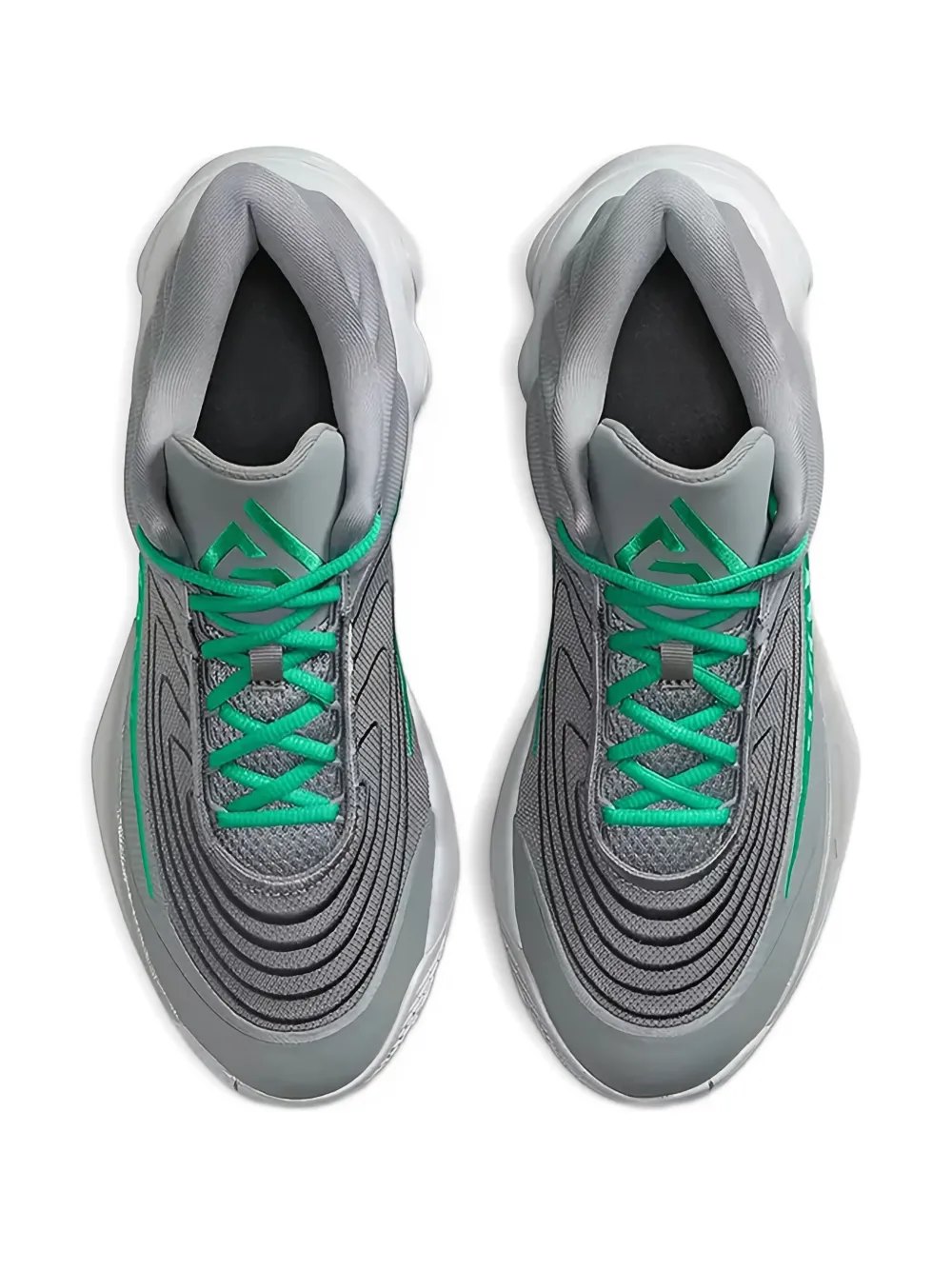 Nike Giannis Immortality 4 "Smoke Grey Wolf Grey Dark Smoke Grey Stadium Green" sneakers
