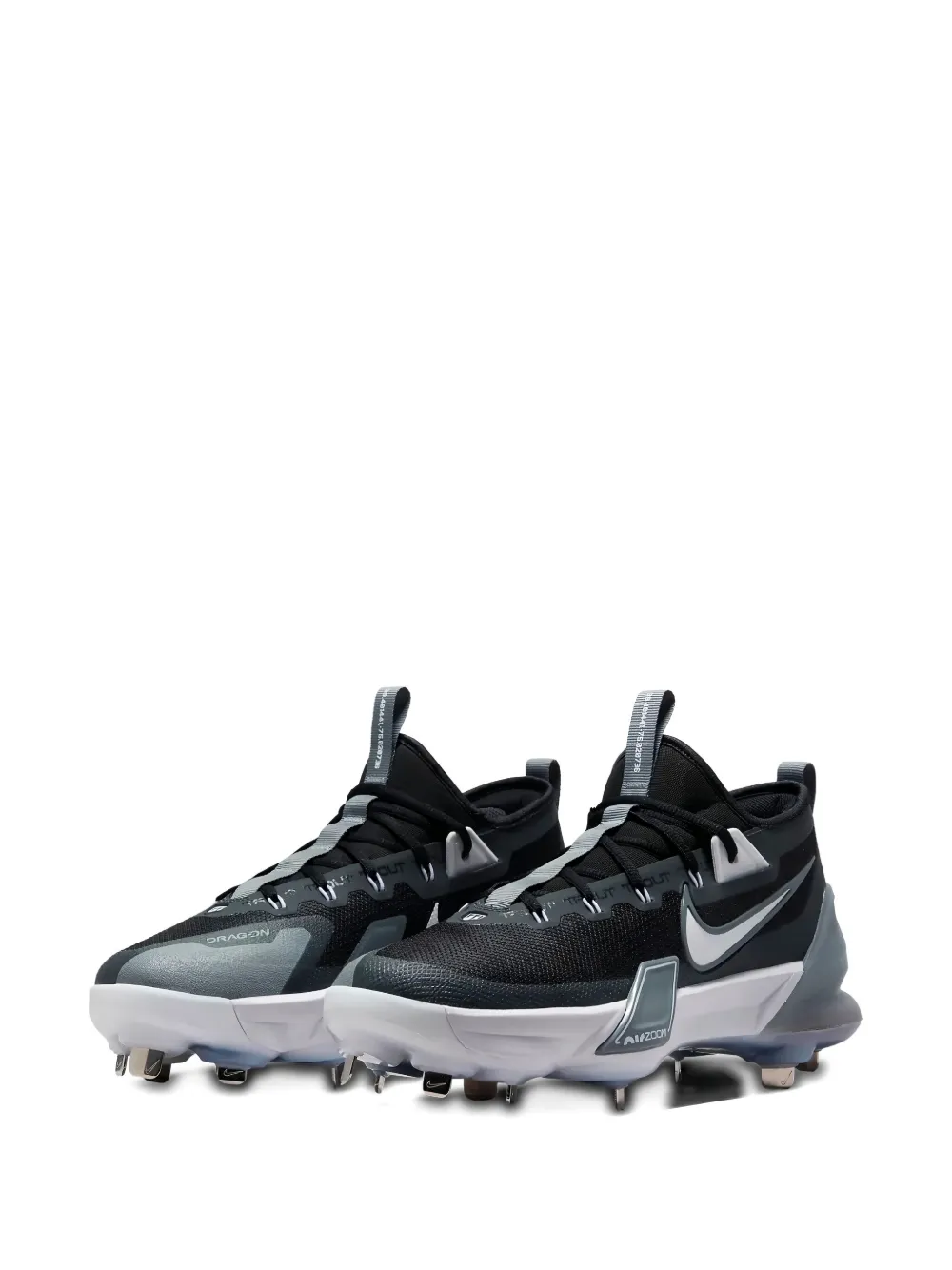 Nike Force Zoom Trout 9 Elite "Black Anthracite Bright Crimson White" sneakers
