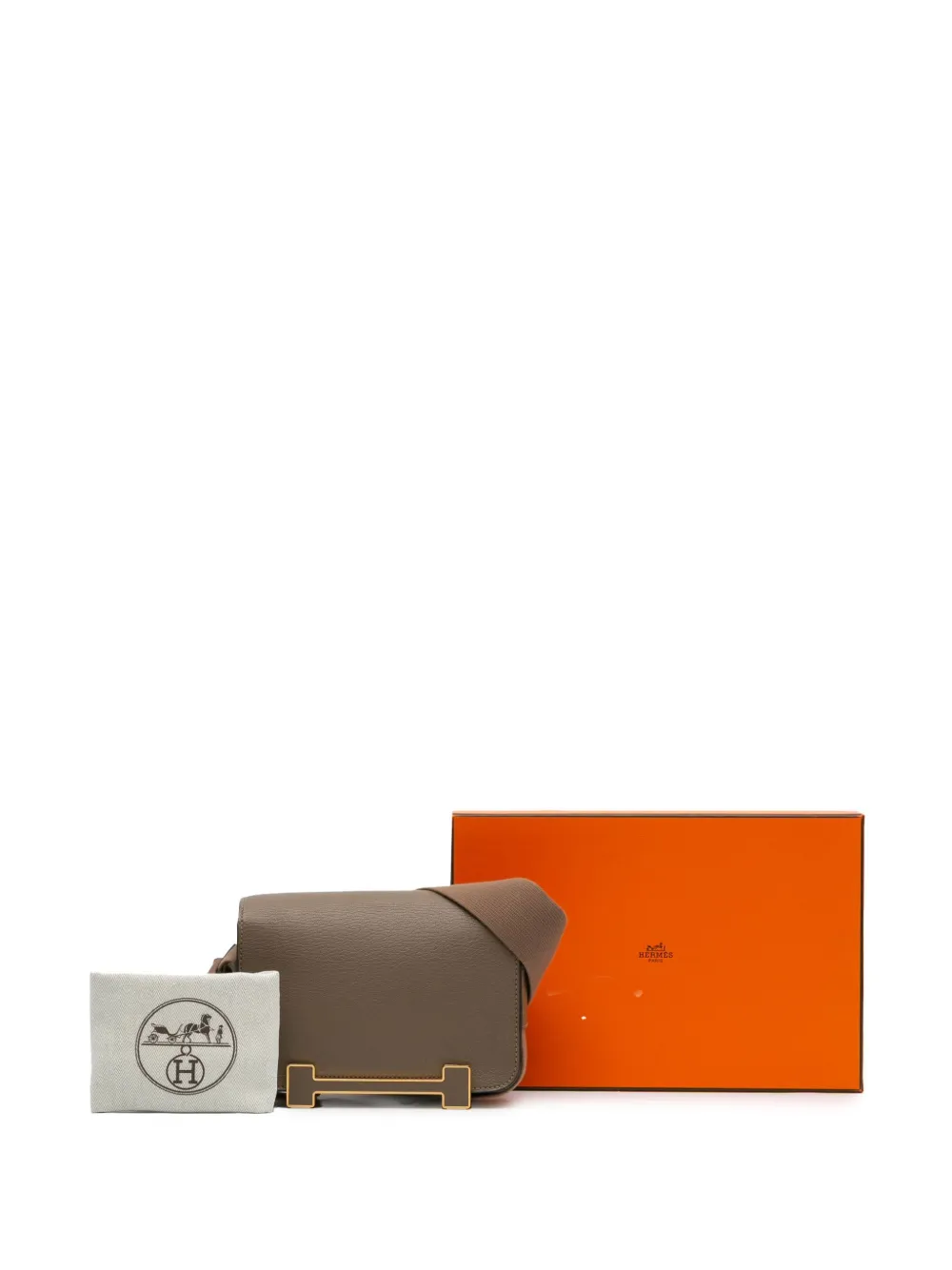 Hermès Pre-Owned 2022 Chevre Mysore Geta Tasche | Image 7