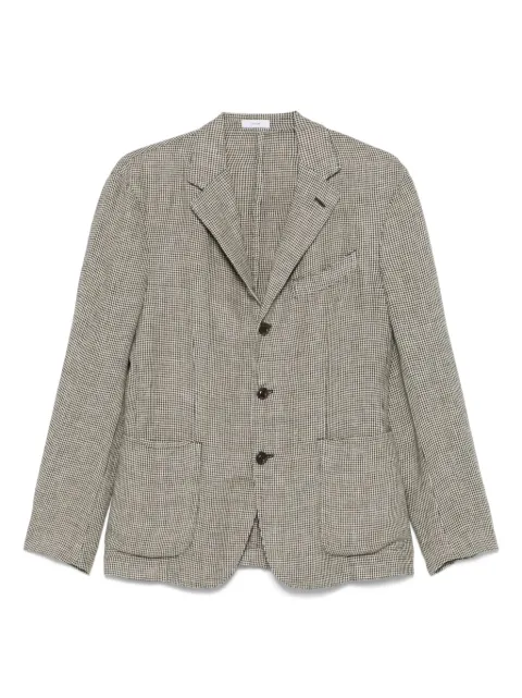 Boglioli houndstooth-pattern blazer