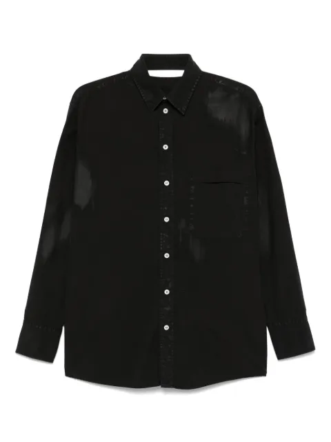 MM6 Maison Margiela cut-out-collar shirt