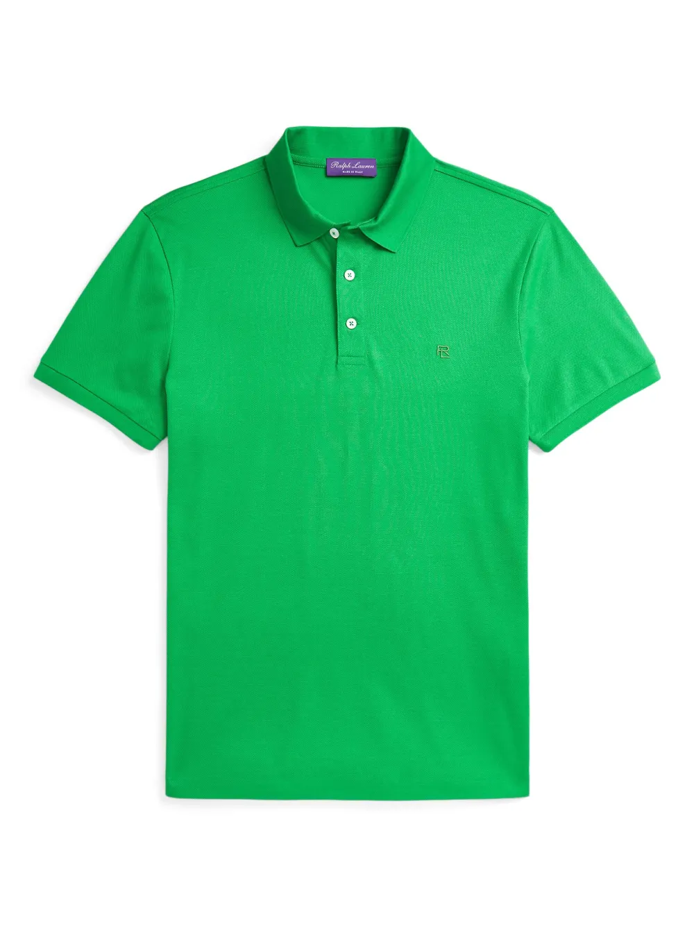 Ralph Lauren Purple Label Polo in piqué - Verde