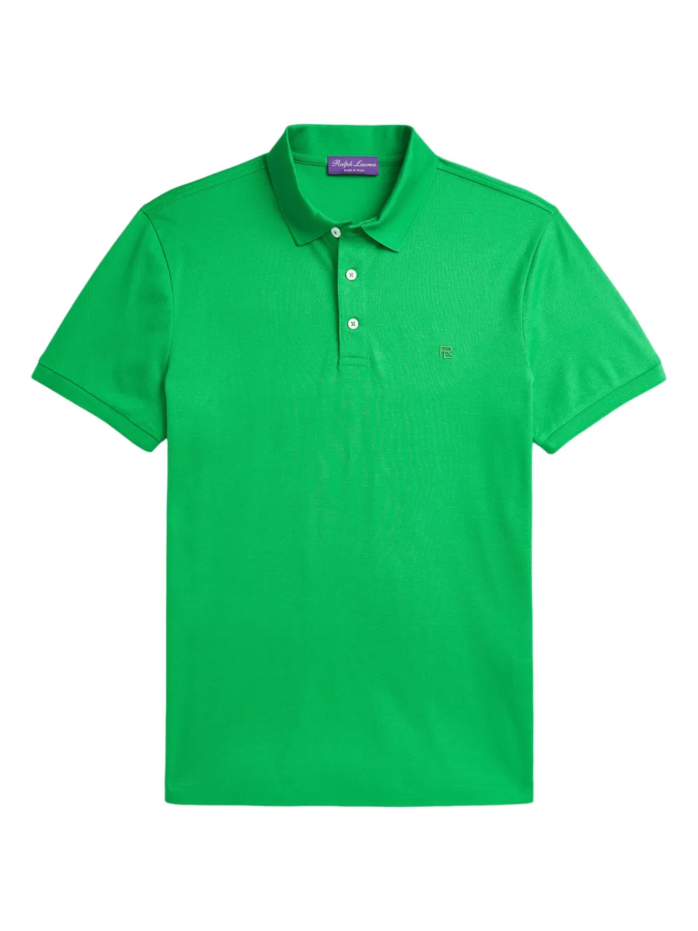 Ralph Lauren Purple Label piqué polo shirt | Green | Image 1