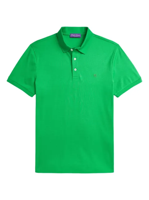 Ralph Lauren Purple Label piqué polo shirt